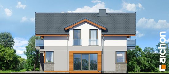 Проект дома Дом в буддлеях 3 - 4 С мансардным этажом дома в Киеве