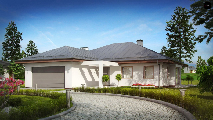 Проект дома U207 - 2 Одноэтажные дома в Киеве