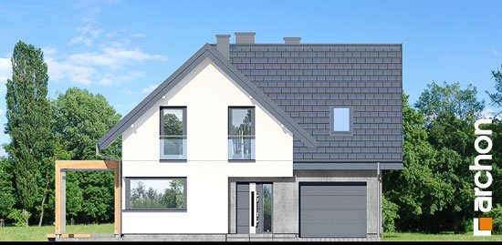 Проект дома Дом в фаворитках - 3 С мансардным этажом дома в Киеве