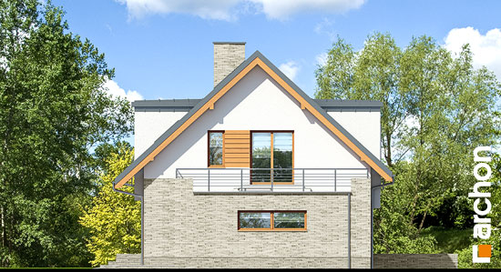 Проект дома Дом в амариллисах 5 - 4 С мансардным этажом дома в Киеве