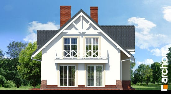 Проект дома Дом в горошке 4 вер.2 - 5 С мансардным этажом дома в Киеве