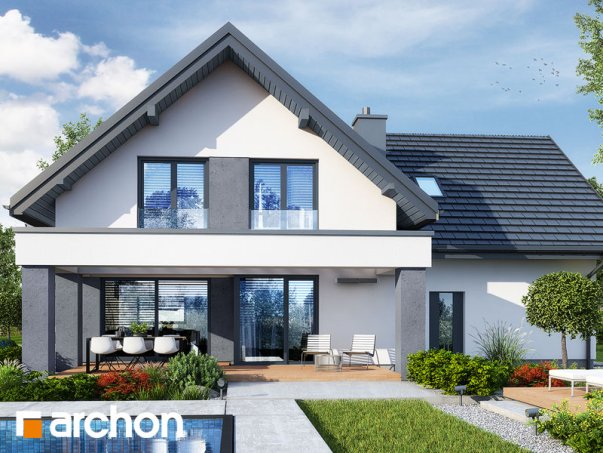 Проект дома Дом в рабатках (Г2) - 2 С мансардным этажом дома в Киеве