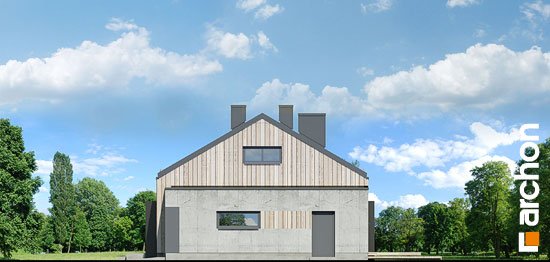 Проект дома Дом в мекинтошах 8 - 4 Одноэтажные дома в Киеве