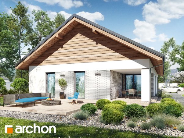 Проект дома Дом в андромедах 3 (Г2) - 2 Одноэтажные дома в Киеве