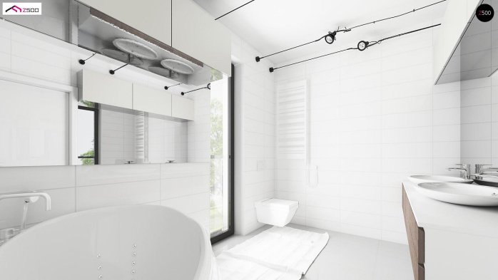 Проект дома Ux55 - 7 Двухэтажные дома в Киеве