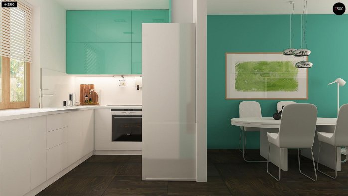 Проект дома U254 - 7 Одноэтажные дома в Киеве