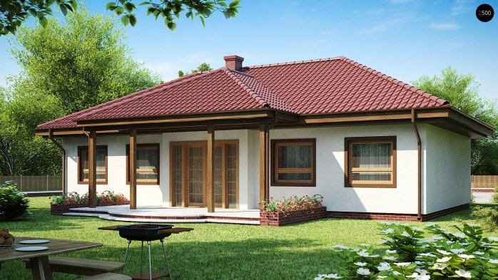 Проект дома U5 - 2 Одноэтажные дома в Киеве