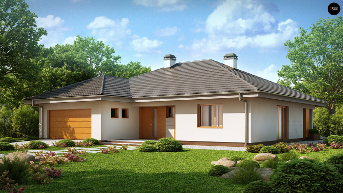 Проект дома U209 - 2 Одноэтажные дома в Киеве