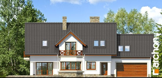 Проект дома Дом в майоране 2 (Г2) - 3 С мансардным этажом дома в Киеве