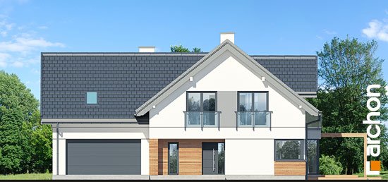 Проект дома Дом в гортензиях 2 (Г2) - 3 С мансардным этажом дома в Киеве