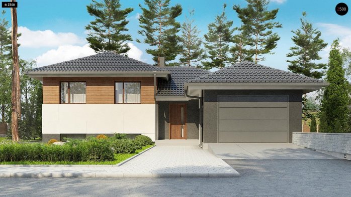 Проект дома U335 - 4 Двухэтажные дома в Киеве