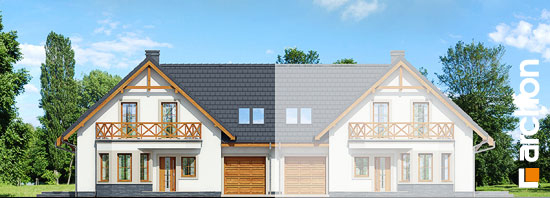 Проект дома Дом под фисташковым деревом 2(Б) вер.2 - 3 С мансардным этажом дома в Киеве