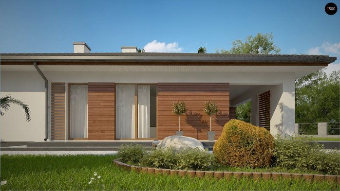 Проект дома U321 - 5 Одноэтажные дома в Киеве