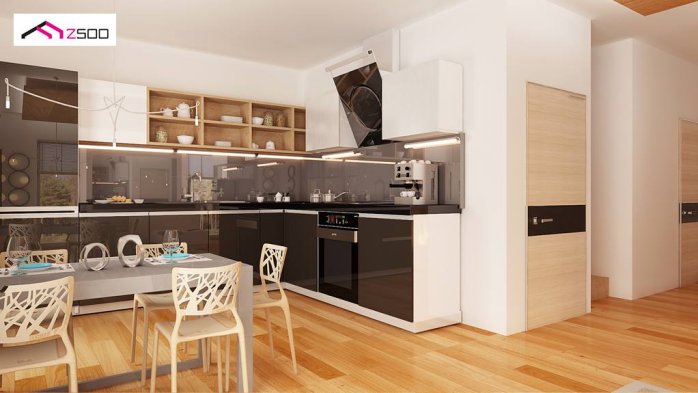 Проект дома U149 BG - 3 С мансардным этажом дома в Киеве