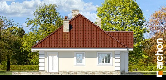 Проект дома Дом в лотосах 2 вер.2 - 5 Одноэтажные дома в Киеве