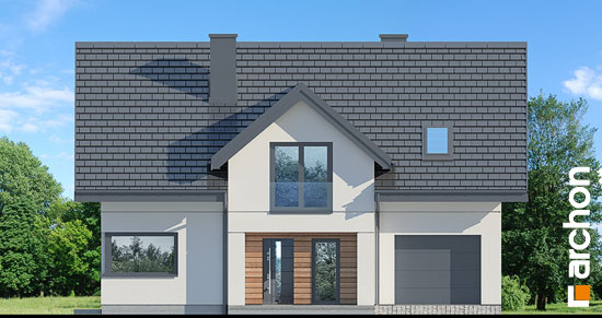 Проект дома Дом в коммифорах 2 - 3 С мансардным этажом дома в Киеве