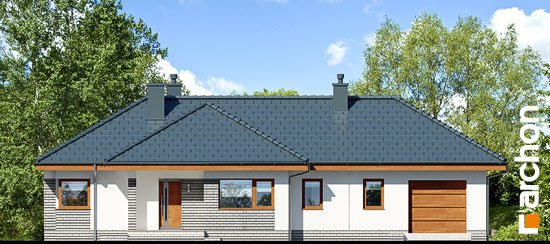 Проект дома Дом в грушках (Г) - 3 Одноэтажные дома в Киеве