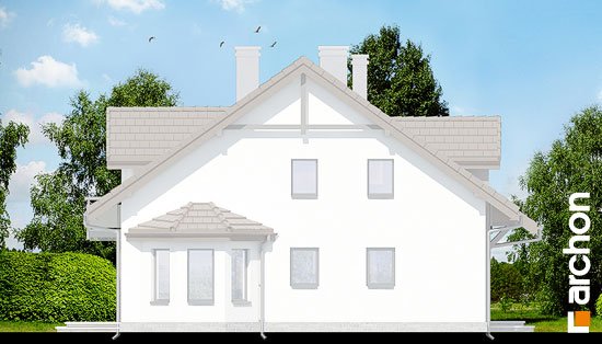 Проект дома Дом в дельфиниуме 2 вер.2 - 4 С мансардным этажом дома в Киеве