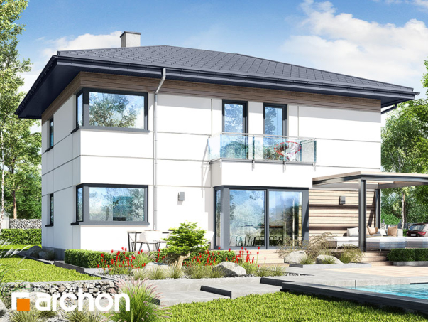 Проект дома Вилла Адрианна 2 - 2 Двухэтажные дома в Киеве