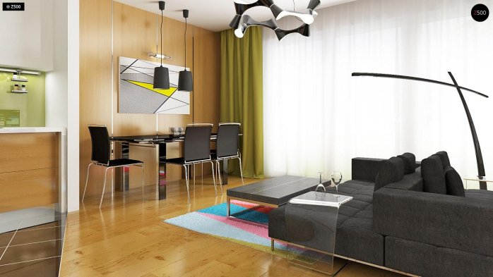 Проект дома U43 - 4 С мансардным этажом дома в Киеве