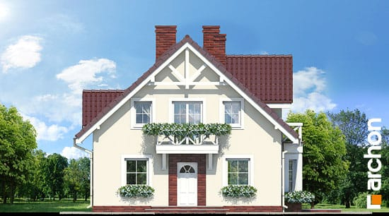 Проект дома Дом под калиной вер.2 - 3 С мансардным этажом дома в Киеве