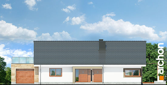 Проєкт будинку Будинок під червоною горобиною 17 (НТ) - З мансардним поверхом дома у Києві