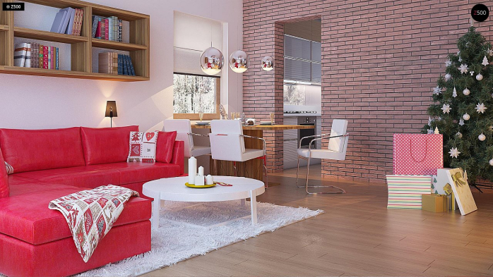 Проект дома U253 - 9 Одноэтажные дома в Киеве