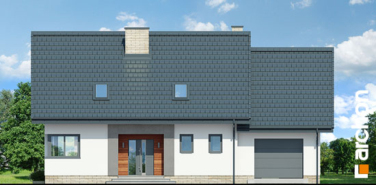 Проект дома Дом в серебрянках - 3 С мансардным этажом дома в Киеве