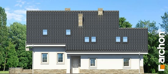 Проект дома Дом в кокосах 2 вер.2 - 5 С мансардным этажом дома в Киеве