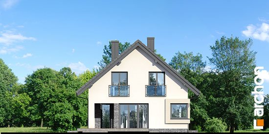 Проект дома Дом в изопируме - 5 С мансардным этажом дома в Киеве