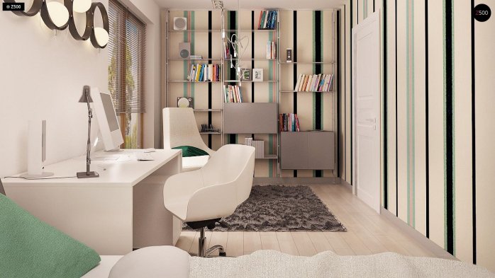 Проект дома U245 - 10 С мансардным этажом дома в Киеве