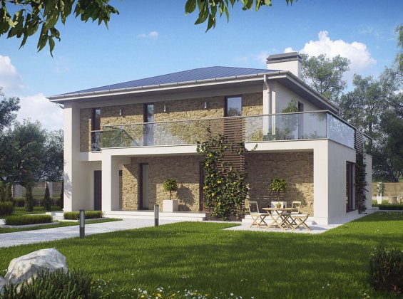 Проект дома Ux55 el