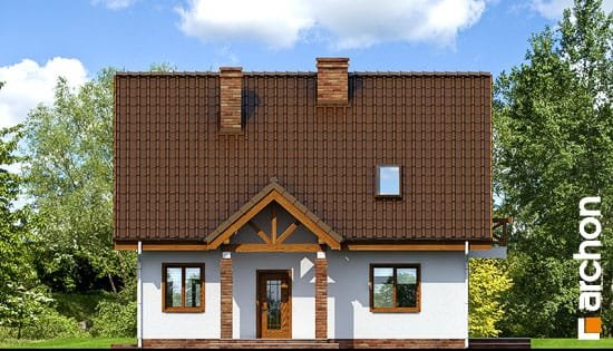 Проект дома Дом в примулах (П) вер.2 - 3 С мансардным этажом дома в Киеве