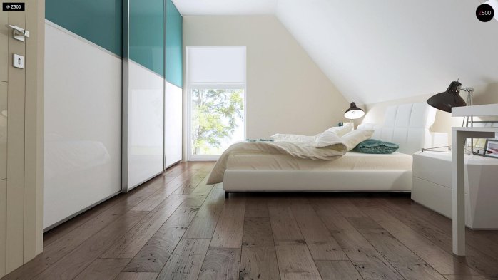 Проект дома U92 - 10 С мансардным этажом дома в Киеве