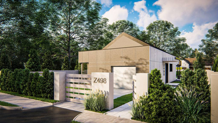 Проект дома U498 - 1 Одноэтажные дома в Киеве