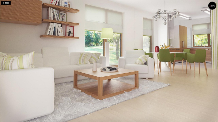 Проект дома U321 - 12 Одноэтажные дома в Киеве