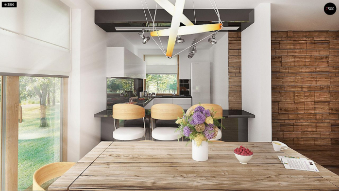 Проект дома U288 - 8 С мансардным этажом дома в Киеве