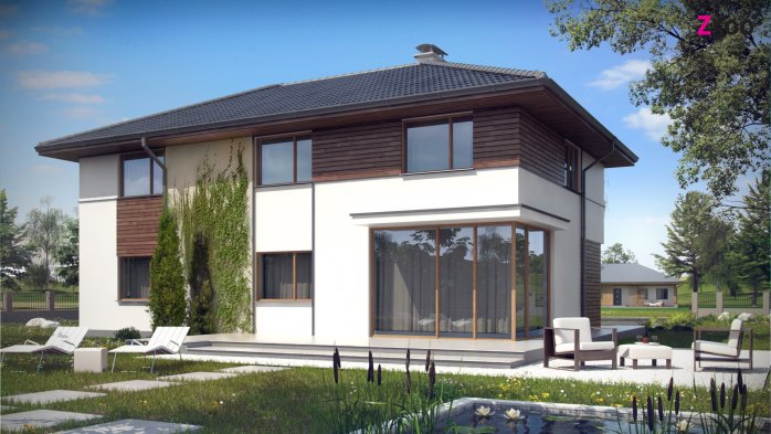 Проект дома U159 PK - 2 Двухэтажные дома в Киеве