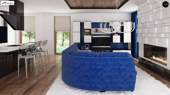 Проект дома U330 - 12 Одноэтажные дома в Киеве