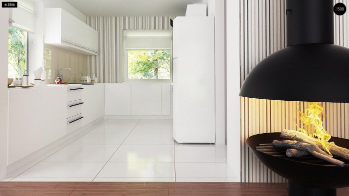 Проект дома U251 - 6 Одноэтажные дома в Киеве