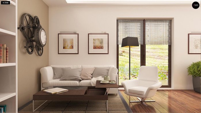 Проект дома U150 - 9 С мансардным этажом дома в Киеве