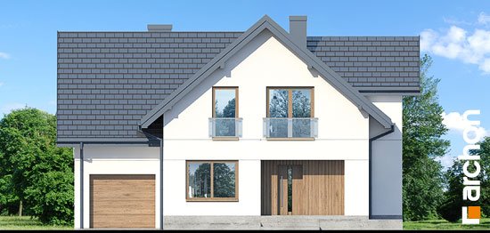 Проект дома Дом в табаско вep.2 вер.2 - 3 С мансардным этажом дома в Киеве