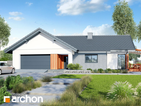 Проект дома Дом в грандаросах (Г2) - 2 Одноэтажные дома в Киеве