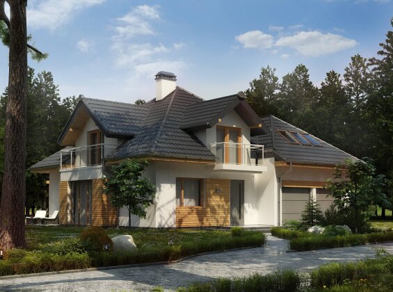 Проект дома U270 A PK