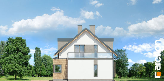 Проект дома Дом в карри 2 - 4 С мансардным этажом дома в Киеве