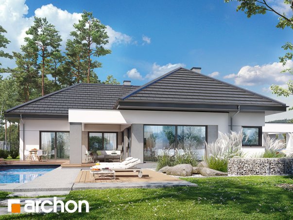 Проект дома Дом в жимолости 2 (Г2) - 1 Одноэтажные дома в Киеве