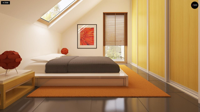 Проект дома U225 - 14 С мансардным этажом дома в Киеве