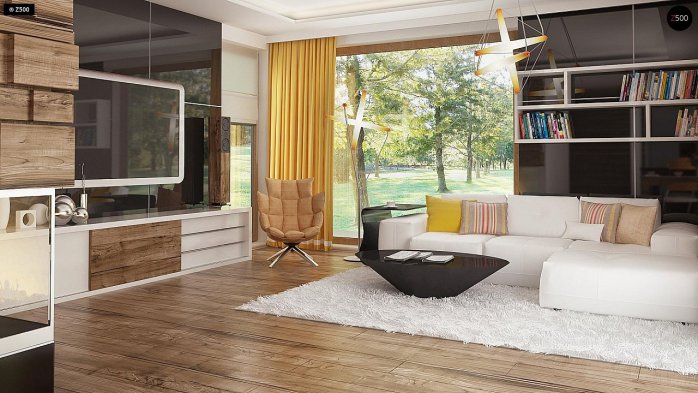 Проект дома U288 - 6 С мансардным этажом дома в Киеве