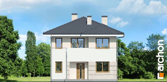 Проект дома Вилла Юлия 2 вер.2 - 3 Двухэтажные дома в Киеве