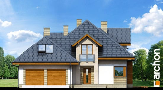 Проект дома Дом в бергамотах (Г2Н) вер.2 - 3 С мансардным этажом дома в Киеве